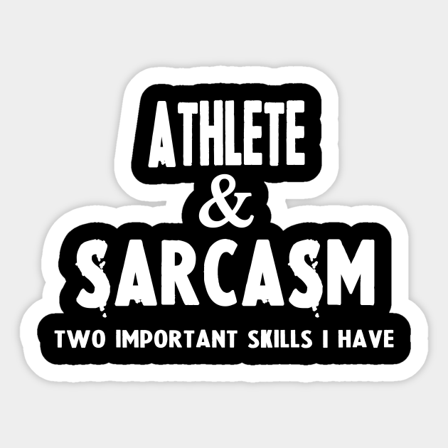 Gifts For Athletes Athlete Sticker TeePublic